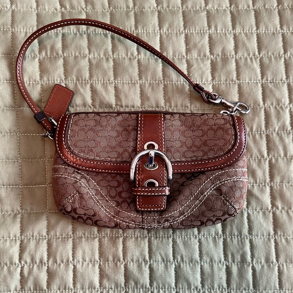 Coach change purse / clutch